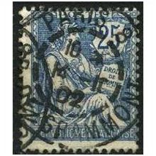 1902 Yvert 128 - #3 fine used (o)