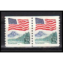 2280a 25c U.S. Flag Very Fine MNH CNP Left 8 PA1066