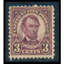 Used 635 3c Abraham Lincoln Just Clears M09160