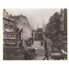 Aldgate Station WW1 Tram 78 Shoreditch Open Top London Transport Museum Postcard
