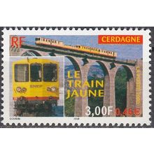 France 2000 Michel 3479 Neuf ** Cote (2008) 1.00 € Le train jaune de Cerdagne