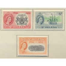 St. Helena Stamps Scott #156 To 158, Mint Never Hinged