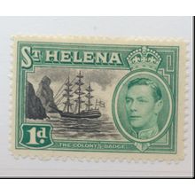 St. Helena Stamp Scott #119, Mint Hinged