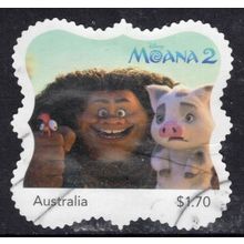 2025: DISNEY, MOANA 2, PART 2, $1.70 USED SELF-ADHESIVE MYSTAMP. 003
