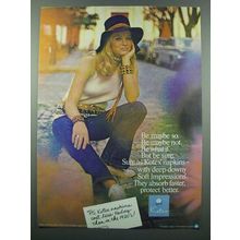 1971 Kotex Napkins Ad - Be Maybe So. Be Maybe Not