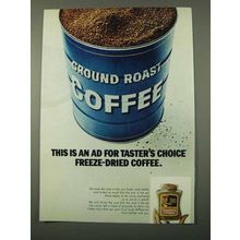1972 Taster's Choice Freeze-Dried Coffee Ad - This AD