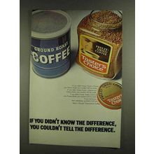 1972 Taster's Choice Freeze-Dried Coffee Ad - The Difference