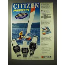 1979 Citizen Watch Ad - in German - Quartz Digi-Ana +