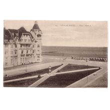 PLACE ALBERT L. KNOCKE-ZOUTE . unused vintage postcard c.1900s =
