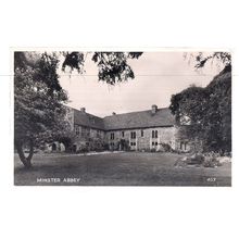 MINSTER ABBEY, IN THANET, RAMSGATE, KENT used postcard. RP Sunbeam Photo #