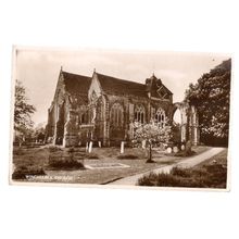 THE CHURCH, WINCHELSEA, .SUSSEX used vintage postcard. RP by Shoesmith 1955 pm