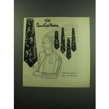 1949 Countess Mara Ties Advertisement - Hockey Players