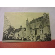 WEST FRONT, LACOCK ABBEY, CHIPPENHAM, WILTSHIRE. unused postcard E C Hunt =