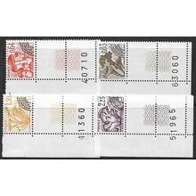 1979 Michel 2136/2139 - MLH (*) - pre-cancelled