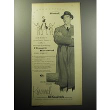 1957 B.F. Goodrich Koroseal Rainwear Advertisement - Tell father you love him