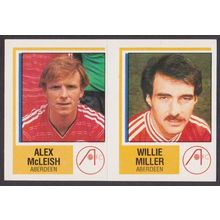 Panini Stickers Football 85 #440 Alex McLeish / Willie Miller (Aberdeen)