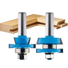 Shaker Rail and Stile Router Bits 1/2 Shank (Set of 2) – Precision Balanced Cutt
