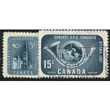 1957 SG 497/498 - fine used (o)