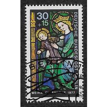 BERLIN - 1977 30pf+15 'CHRISTMAS ' (EX M/S) FINE USED (EBID60-226)