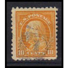 Used 472 10c Benjamin Franklin Fine RA1983