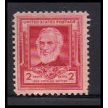 865 2c John Whittier Just Clears MNH KA2666