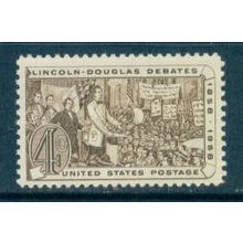 1115 4c Lincoln-Douglas Debate Fine MA0205