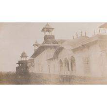 Agra Port Uttar Pradesh Rakabganj India Antique Real Photo Postcard
