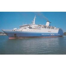 Munster Irish Ferry Ship Rosslare Pembroke Dock Route Postcard