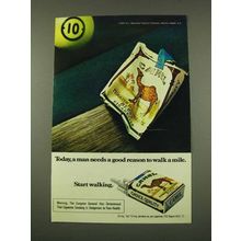 1973 Camel Cigarettes Ad - Good Reason to Walk a Mile