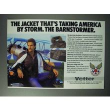 1987 Vetter Barnstormer Jacket Ad - Taking America