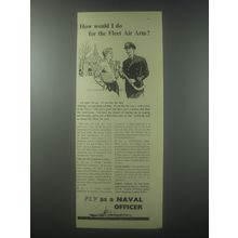 1954 Fleet Air Arm Ad - How would I do for the Fleet Air Arm?