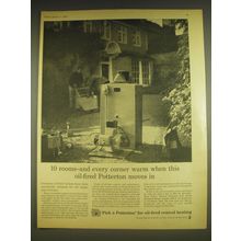 1963 Potterton Boilers Ad - 10 rooms - and every corner warm