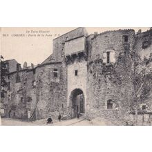 Children at Le Tarn Illustre Cordes. Porte de la Jane Old French Postcard