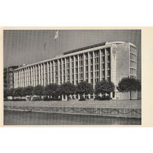 Geneve Geneva GE Hotel du Rhone Swiss Postcard