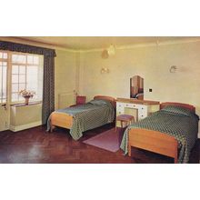 Beds At All Evans Convalescent Home Bexhill On Sea Sussex 1970s Postcard