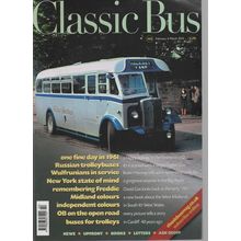 Classic Bus No.105 Febuary March 2010