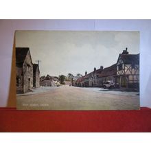 HIGH STREET, LACOCK, WILTSHIRE. unused postcard 1940s? #