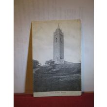 CABOT TOWER, BRISTOL used antique postcard by Henry Hodder of Bristol 1918 pm =