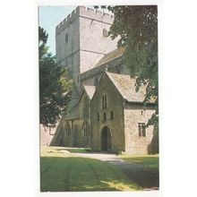 Brecon Cathedral Postcard Wales 25152