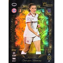 Topps 2024-25 UEFA Match Attax GEORGIA STANWAY BAYERN) Queens of Europe QE LE1