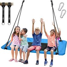 Trekassy 700Lbs 60" Rectangle Platform Tree Swing for Kids and Adults Waterproof