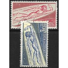 1961 Michel 1263/1264 - cancelled