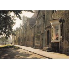 Woolstaplers Hall Tourist Guide Shop Grocers Chipping Camden 2x Postcard s