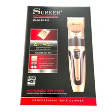 Professional Rechargeable Hair Clipper Adjustable Blades Excellent High Duty[...