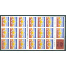 3124a 55c Love Very Fine MNH Pane/20 P# B1111 L00997 (4)