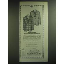 1974 Brooks Brothers Scottish Haddington Tweed Sport Jackets Advertisement