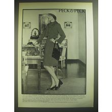 1974 Peck & Peck Short-Sleeve Dress Ad - For the gentlewoman, in Fortrel