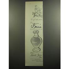 1952 Marcel Rochas Femme Perfume Ad - It's just all woman