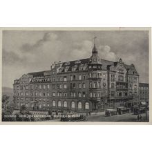 Der Rautenkranz Hotel Besitzer Alb Jorden German Eisenach Postcard