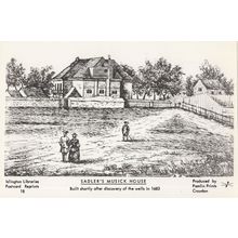 Sadlers Wells Music House Medieval Islington London Postcard